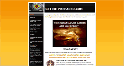 Desktop Screenshot of getmeprepared.com