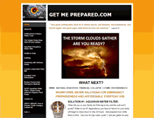 Tablet Screenshot of getmeprepared.com